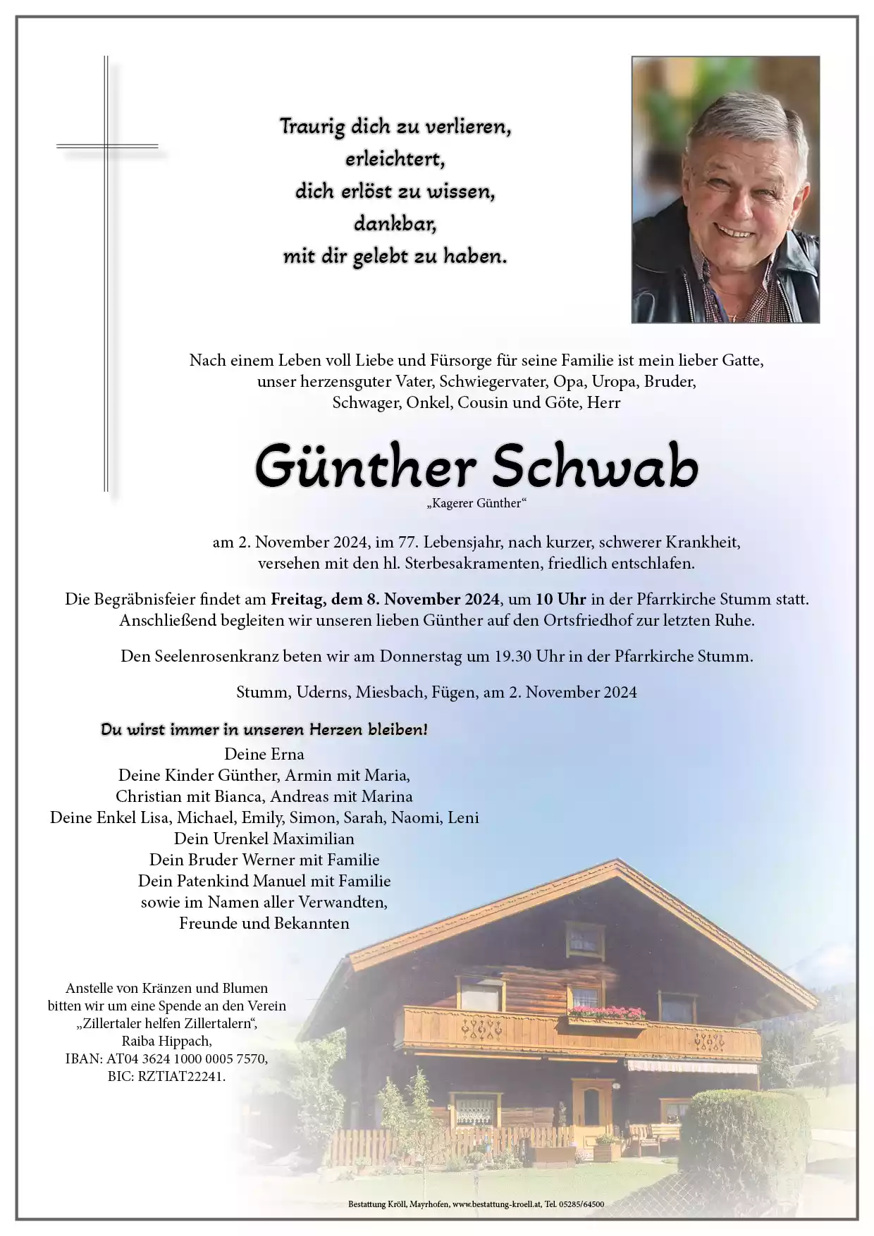 Parte von Günther Schwab